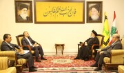 Iranian FM, Hezbollah chief holds talks