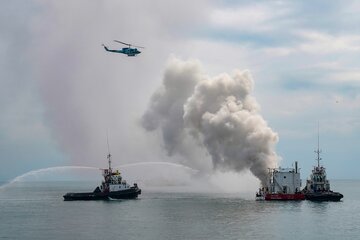 Maritime search, rescue, security exercise kicks off in Iran’s Bandar Anzali