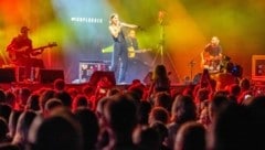 Christina Stürmer spielte vor 6000 Fans beim ORF Oberösterreich Sommer Open Air in Bad Schallerbach. (Bild: Horst Einöder/Flashpictures)