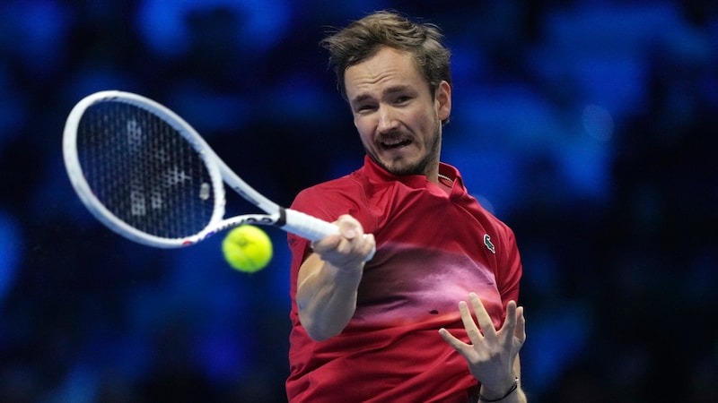 Daniil Medwedew (Bild: AP ( via APA) Austria Presse Agentur/ASSOCIATED PRESS)