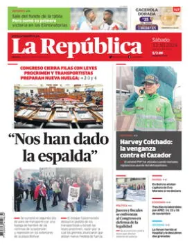 Edición Impresa - La Republica | Lima - Sabado 12 de Octubre del 2024