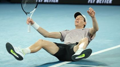 Watch historic moment Sinner seals glory in Australian Open final