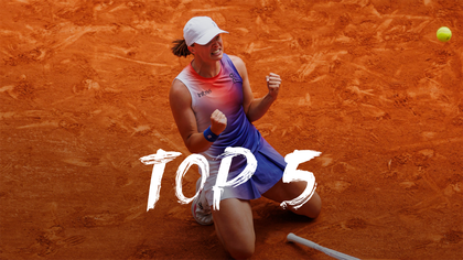 Top 5 plays from 2024 French Open champion Iga Swiatek