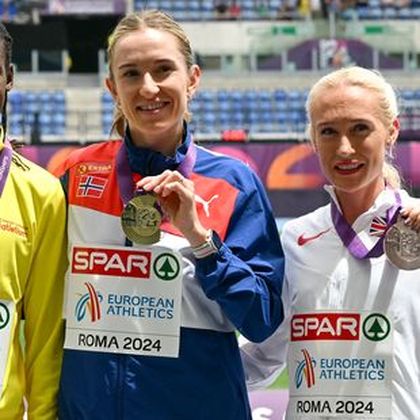 Hauger-Thackery leads GB to half-marathon team gold at Euros, wins individual bronze