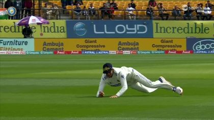 'That's in the air...' - Duckett goes for 27 after magnificent catch from Gill