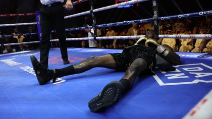 'Goes down hard!' – The moment Zhang brutally knocks out Wilder