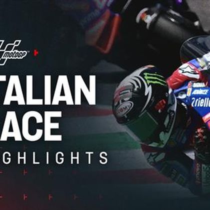 Watch highlights as Bagnaia claims home MotoGP win at Mugello, Bastianini takes second