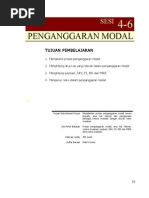 Sesi 4-6 Penganggaran Modal