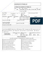 Modelo Relatório de Acidente