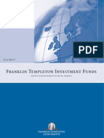 Franklin Templeton Investment Funds SICAV en Annualreport