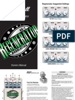 RG-1 Regenerator: Owners Manual