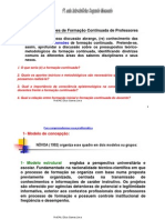 Concepções de Formação Continuada de Professores