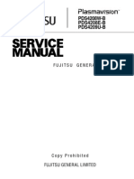 Fujitsu PDS4208 PDS4209 Service Manual