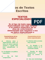 Textos Especializados