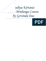 Gaudiya Kirtana Basic Mrdanga Course