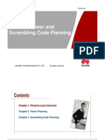 WCDMA Power and Scrambling Code Planning