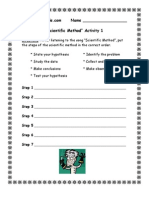 3rd Grade - Scientific Method Worksheet