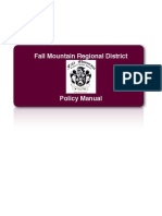 FMRSD Policy Manual