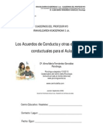 Los Acuerdos de Conducta y Otras Estrategias Conductuales para El Aula