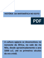 História Da Matemática No Egito