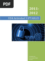 Ud4 Actividad 3 Iptables