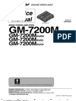 Pioneer GM 7200M