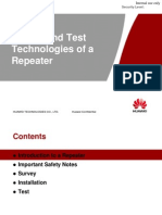 Design and Test Technologies of A Repeater