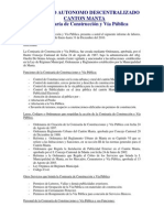 Comisaria de Construcciones Informe de Actividades Periodo 2