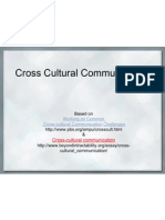 Cross Cultural Communication Intro