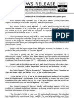 July24.2012 - C SONA Presented Concrete & Beneficial Achievements of Aquino Gov't