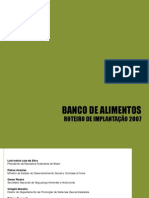 Roteiro de Implantação - Banco de Alimentos - Visualização