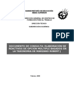 Manual Elaboracion de Reactivos Marzano