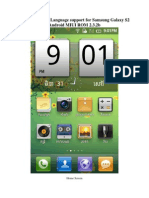 Khmer Unicode Language Support For Samsung Galaxy S2 Android MIUI ROM