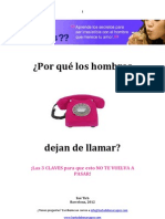 Por Que Los Hombres Dejan de Llamar