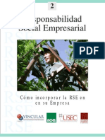 Responsabilidad Social Empresarial - Cómo Incorporar La RSE en Su Empresa