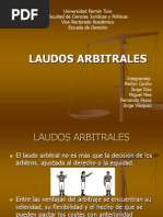 Laudos Arbitrales Venezuela