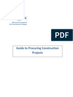 Guide To Procuring Construction Projects 29-6-11