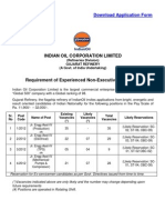 Indian Oil Corporation Limited: Download Application Form