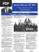 Economic Action Plan 2012: James Moore, PC MP