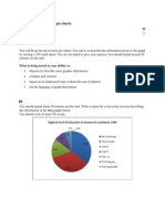 Writing Task One: Pie Charts: What Is Being Tested Is Your Ability To