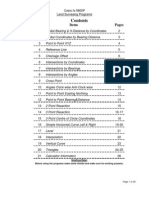 Casio FX 5800 P Surveying Programs