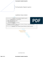 Qualitative Corpus Analysis