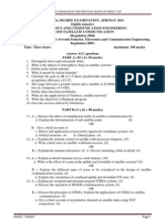 Satellite Communication Previous Years Question Papers