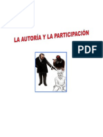 La Autoría y Participación  