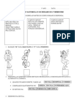 Avaliacao Natureza e Sociedade 1.ano A e B 2.bimestre1