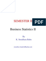 Business Statistics