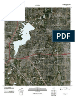 Topographic Map of Kennedale