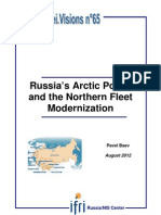 Russia's Arctic Policy and The Northern Fleet Modernization