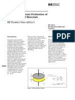 HP-PN4291A-5 - Dielectric Constant Measurement of Rough-Surfaced Materials