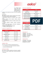 Aalco Metals LTD Aluminium Alloy 6060 T5 T595 144